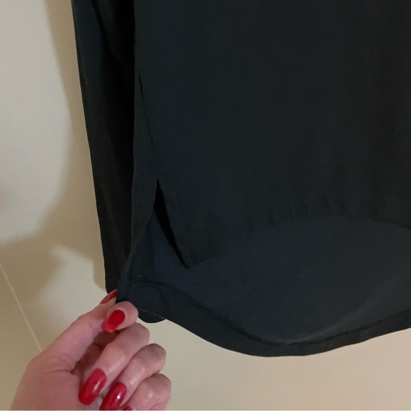 Gymshark VENTURE LONG SLEEVE TOP - BLACK, size XS - Picture 10 of 15